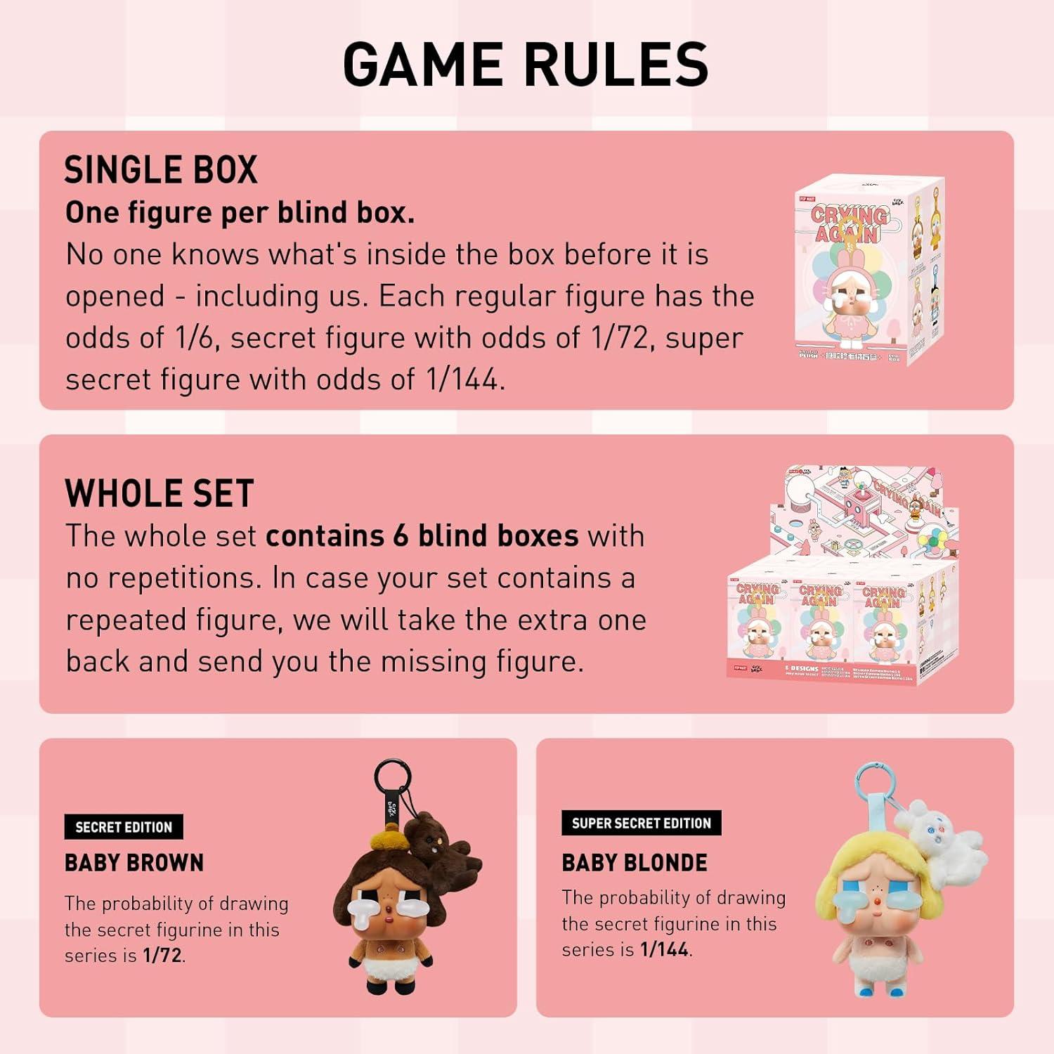 POP MART Lagrimas de Bebé Fábrica Serie - Figura de Vinilo 13 cm