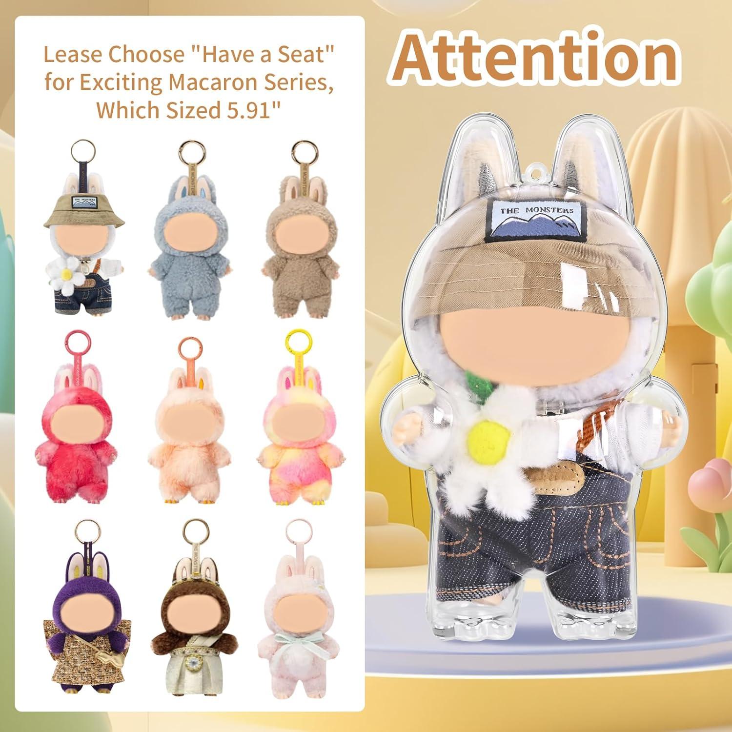 Funda Acrílica Protectora para Juguetes Volpki LABU 22.8x19.4 cm