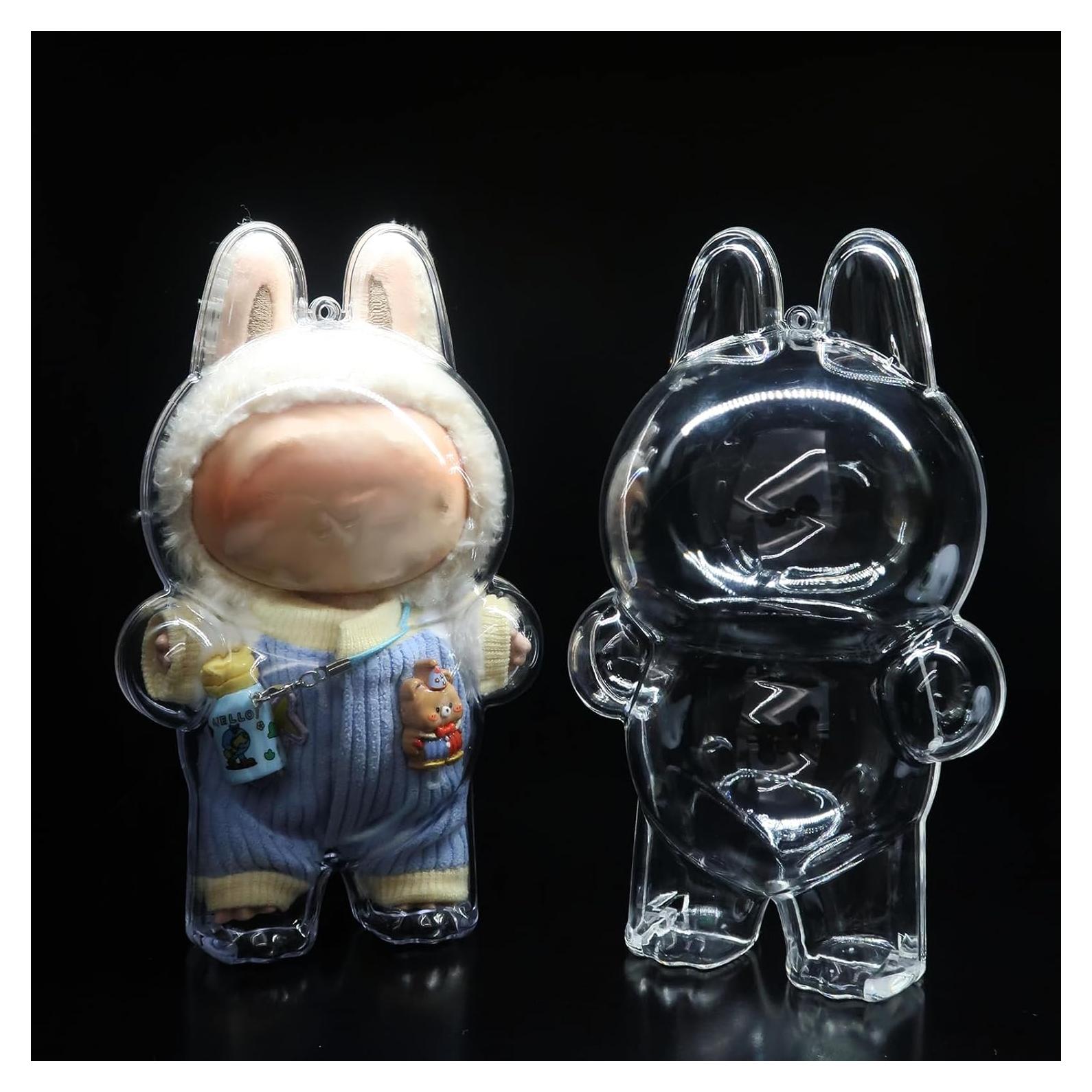 Funda Protectora Acrílica EAVAN para Figuras de Pie 17cm - 2 Pcs