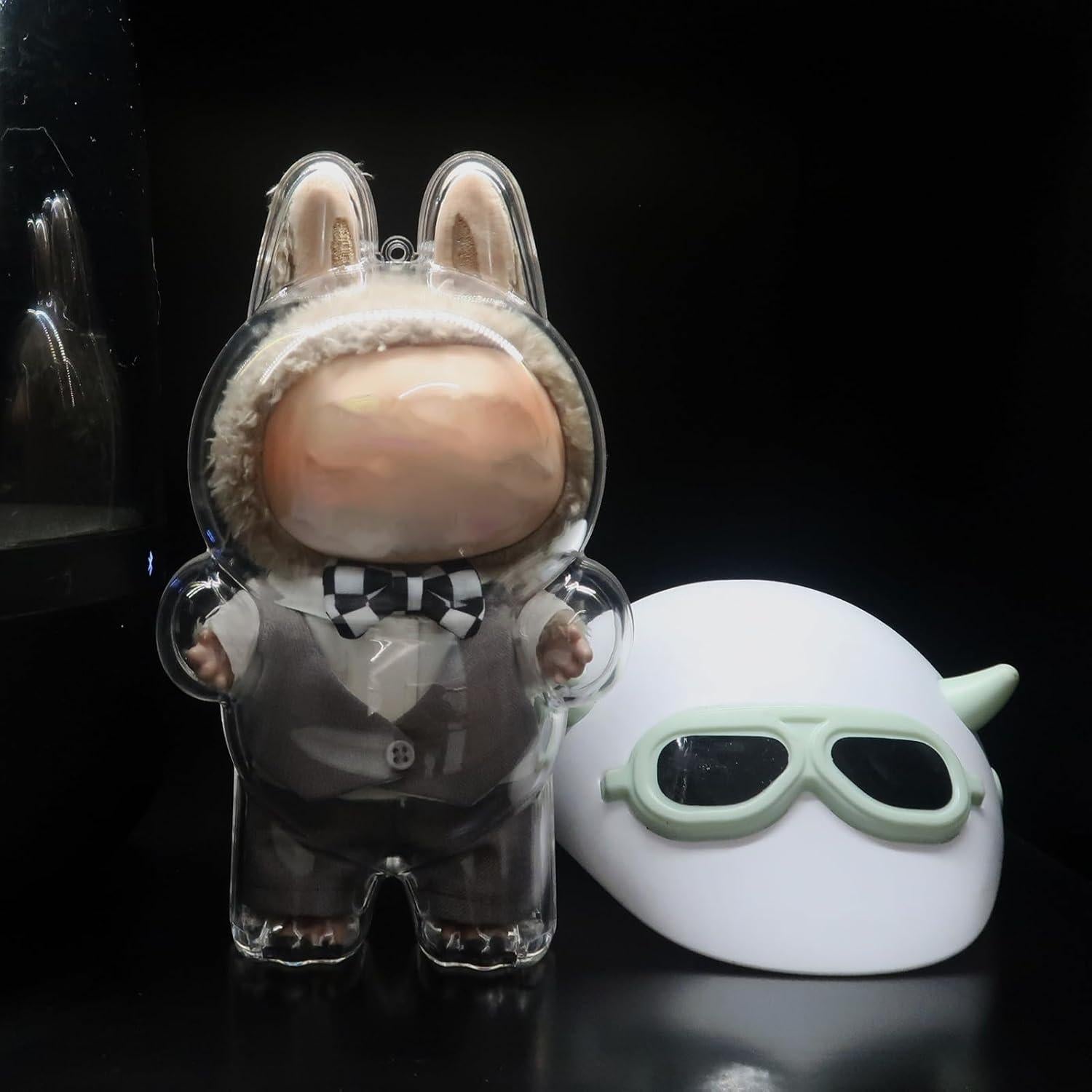 Funda Protectora Acrílica EAVAN para Figuras de Pie 17cm - 2 Pcs