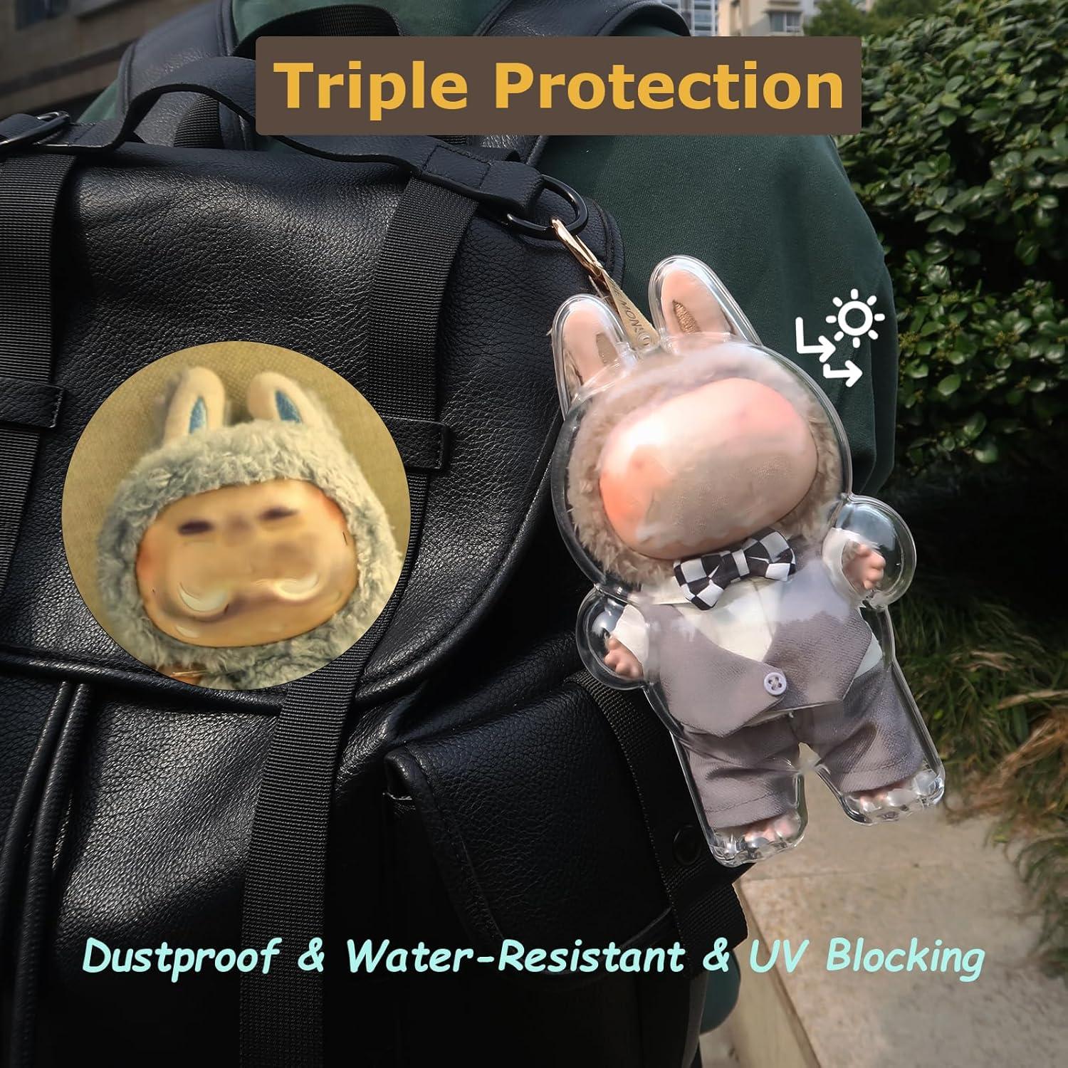 Funda Protectora Acrílica EAVAN para Figuras de Pie 17cm - 2 Pcs