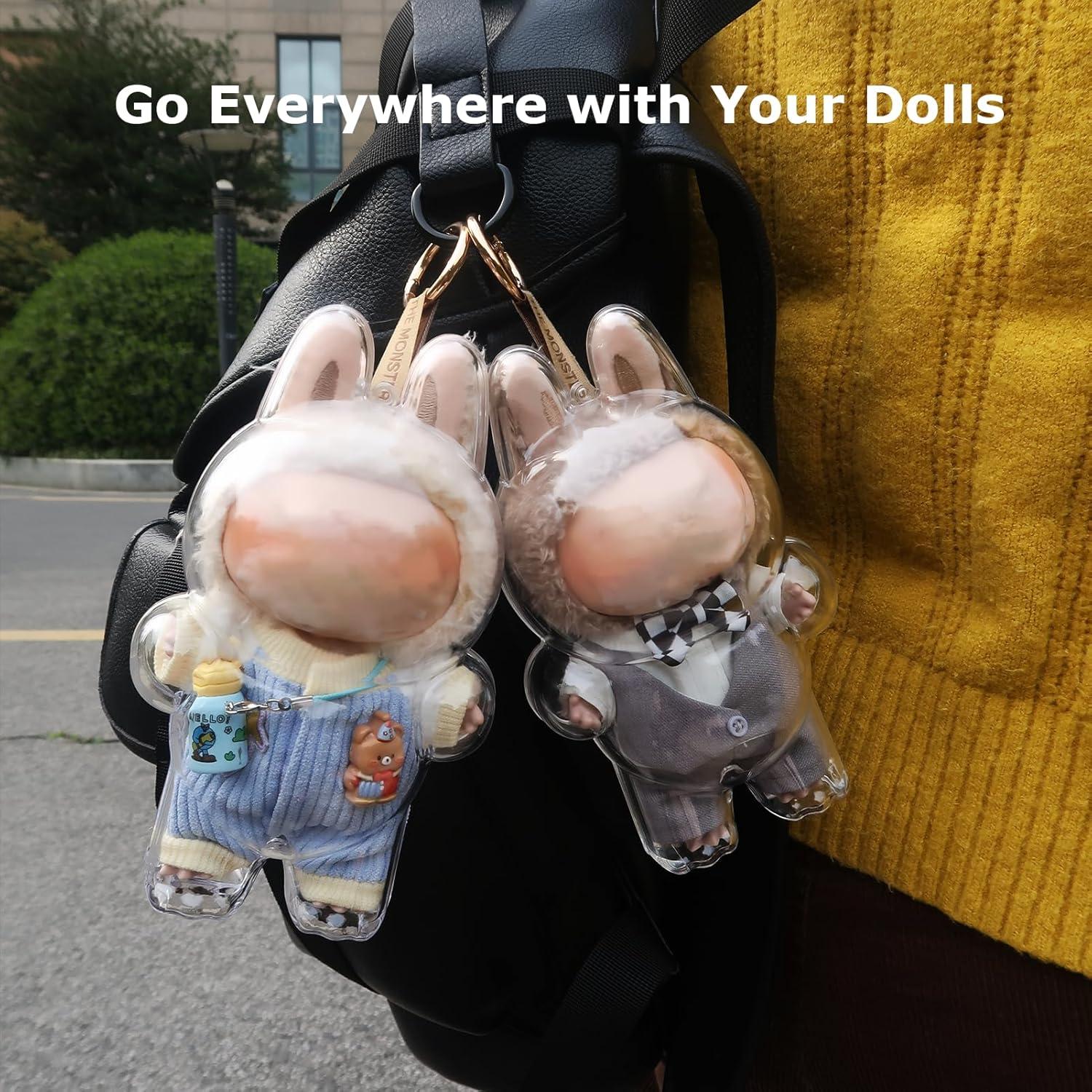 Funda Protectora Acrílica EAVAN para Figuras de Pie 17cm - 2 Pcs