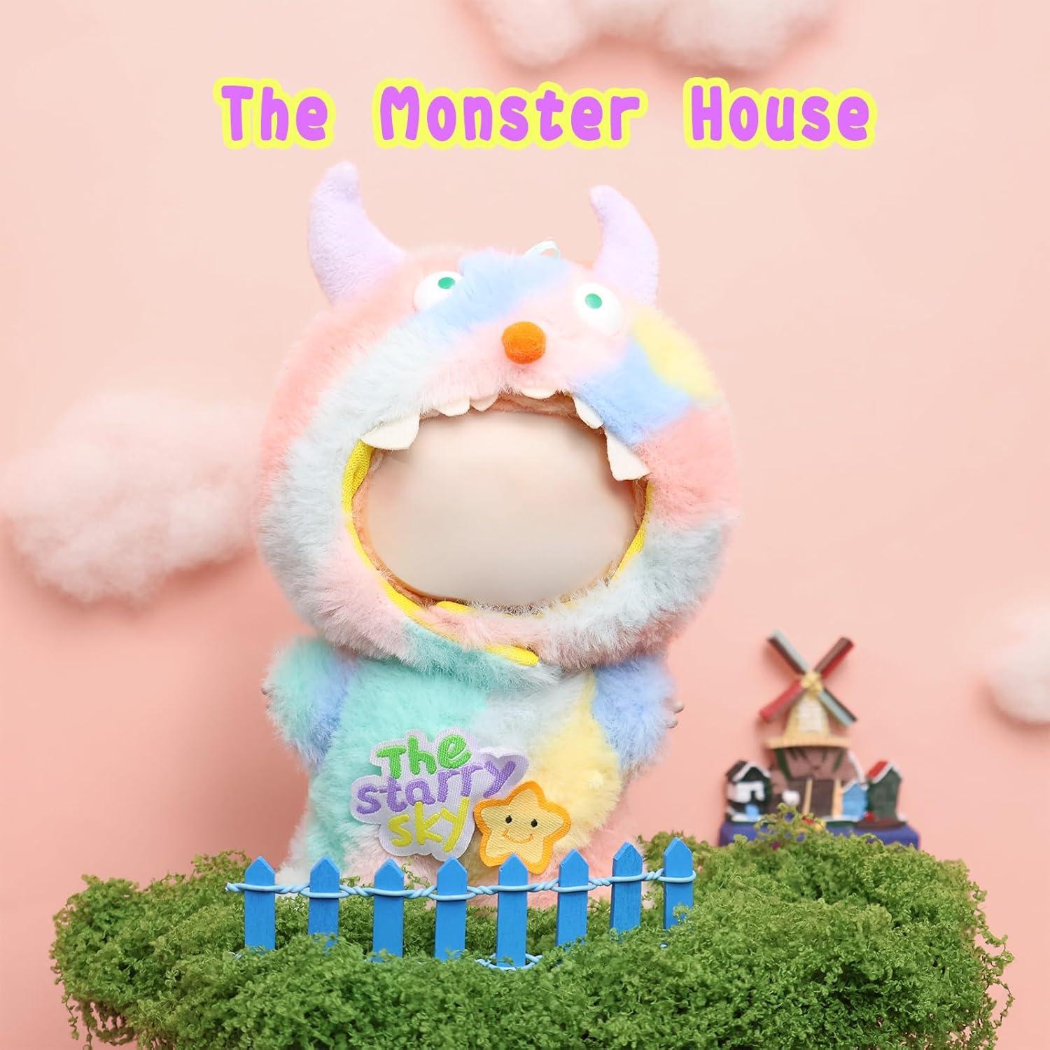 Ropa para muñeca Labubu 17cm Traje Monstruo Colorido