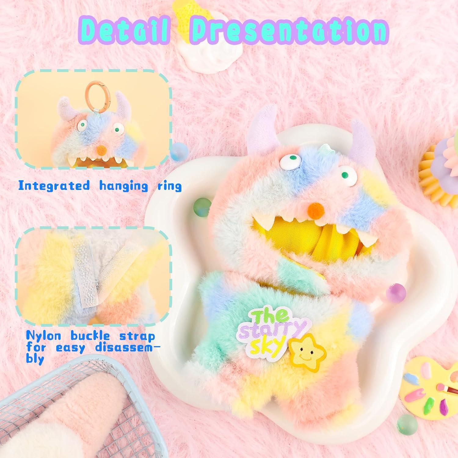 Ropa para muñeca Labubu 17cm Traje Monstruo Colorido