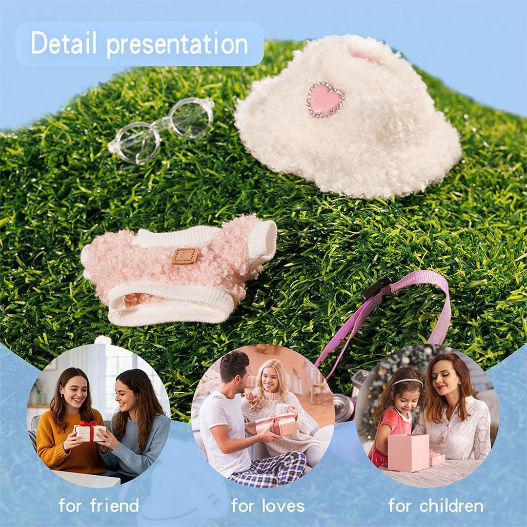 Conjunto de Ropa para Muñeca 17cm Genérico + Sombrero y Accesorios