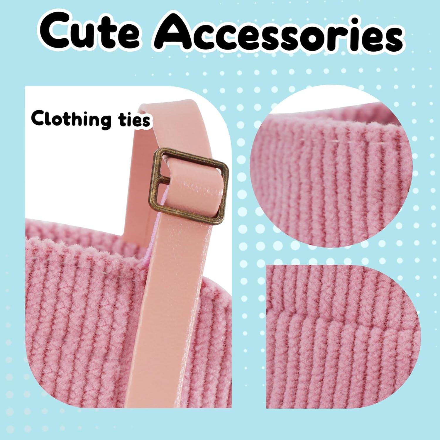 Conjunto de Ropa para Muñeca 17cm IGINOA - Tendencia Rosa