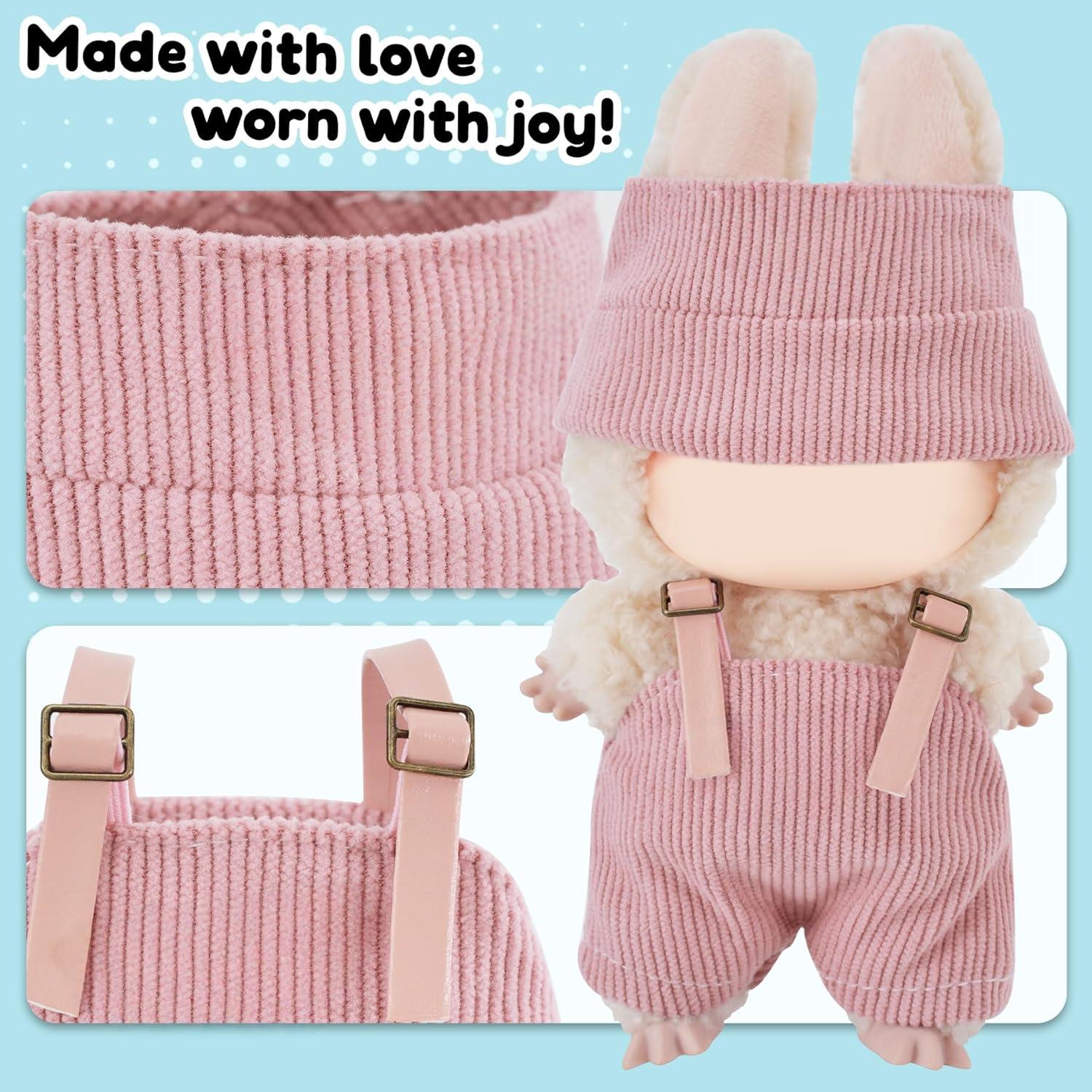 Conjunto de Ropa para Muñeca 17cm IGINOA - Tendencia Rosa