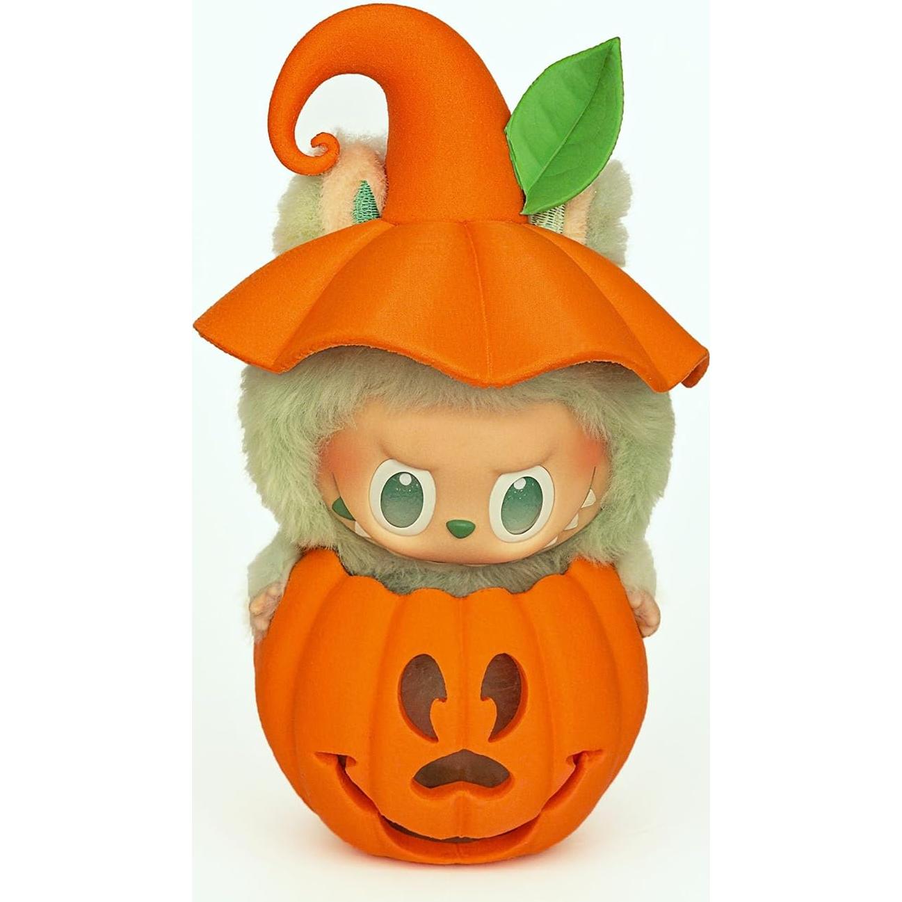 Sombrero de Calabaza para Labubu - Soporte Decorativo Halloween