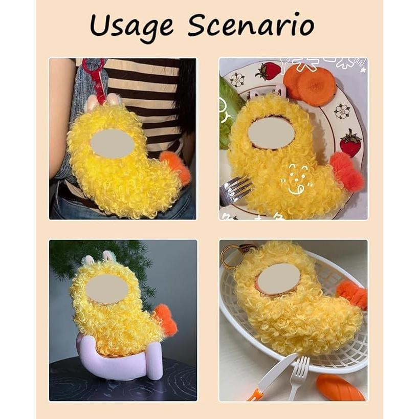 Ropa para muñeca de peluche Labubu 17cm Camarón