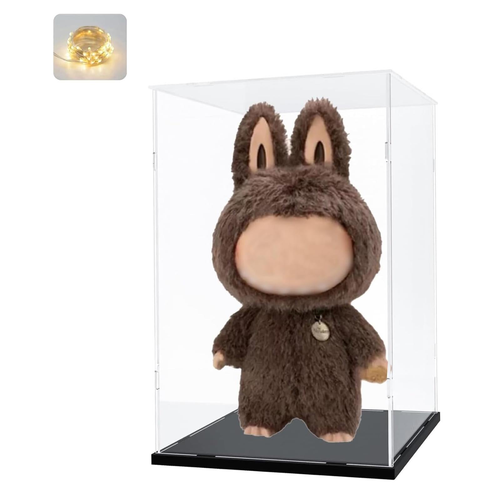 Caja de Exhibición Acrílica Transparente 35.1x30x60 cm ELEpure