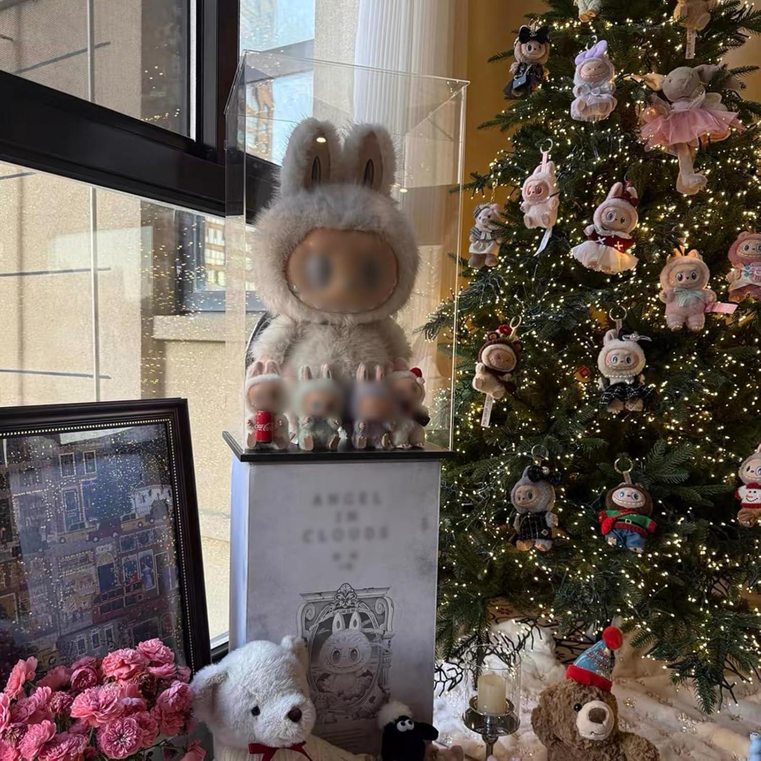 Caja de Exhibición Acrílica Transparente 35.1x30x60 cm ELEpure