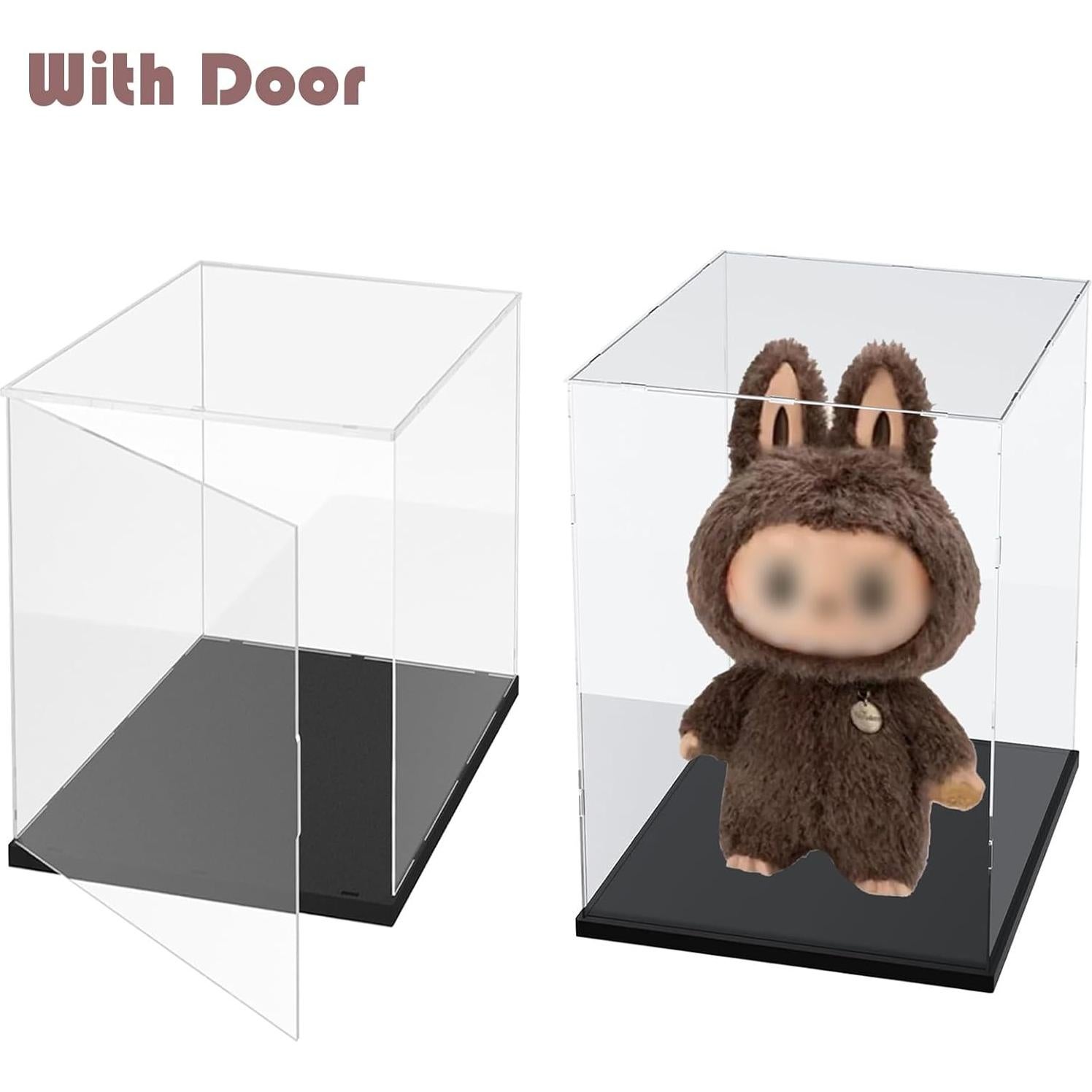 Caja de Exhibición Acrílica Transparente 35.1x30x60 cm ELEpure