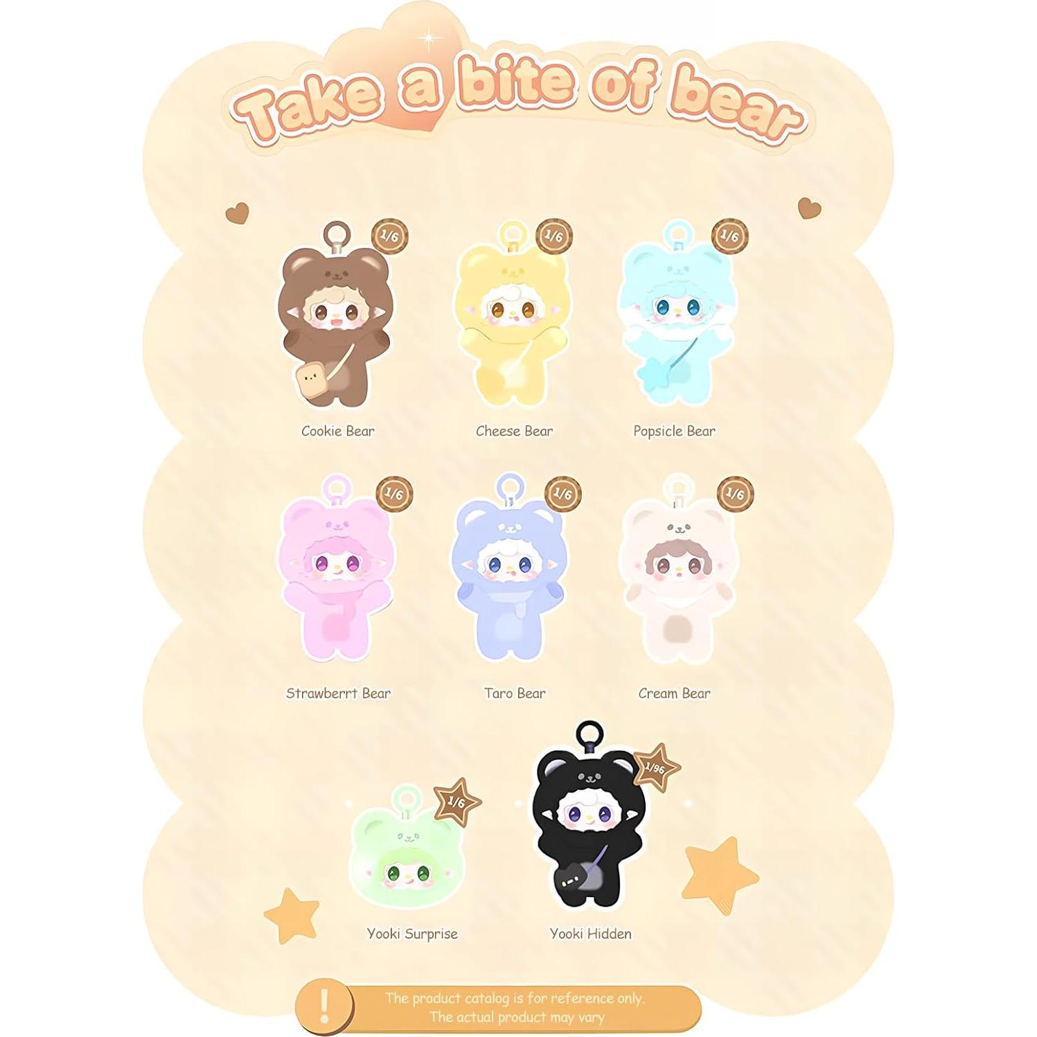 Yooki Caja Sorpresa Oso Peluche Coleccionable 11.94 cm