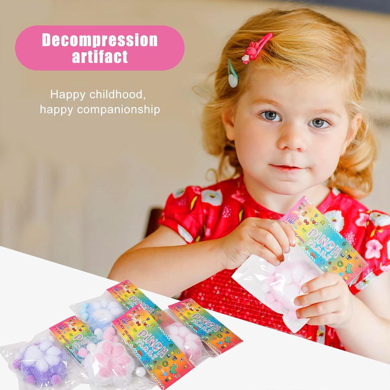 2 Piezas Juguetes Squishy de Pata de Gato Kawaii 8 cm