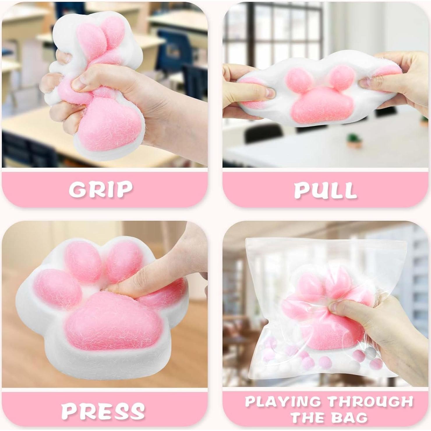 Juguete Antiestrés Patita de Gato Gytera 10.9x10.4cm