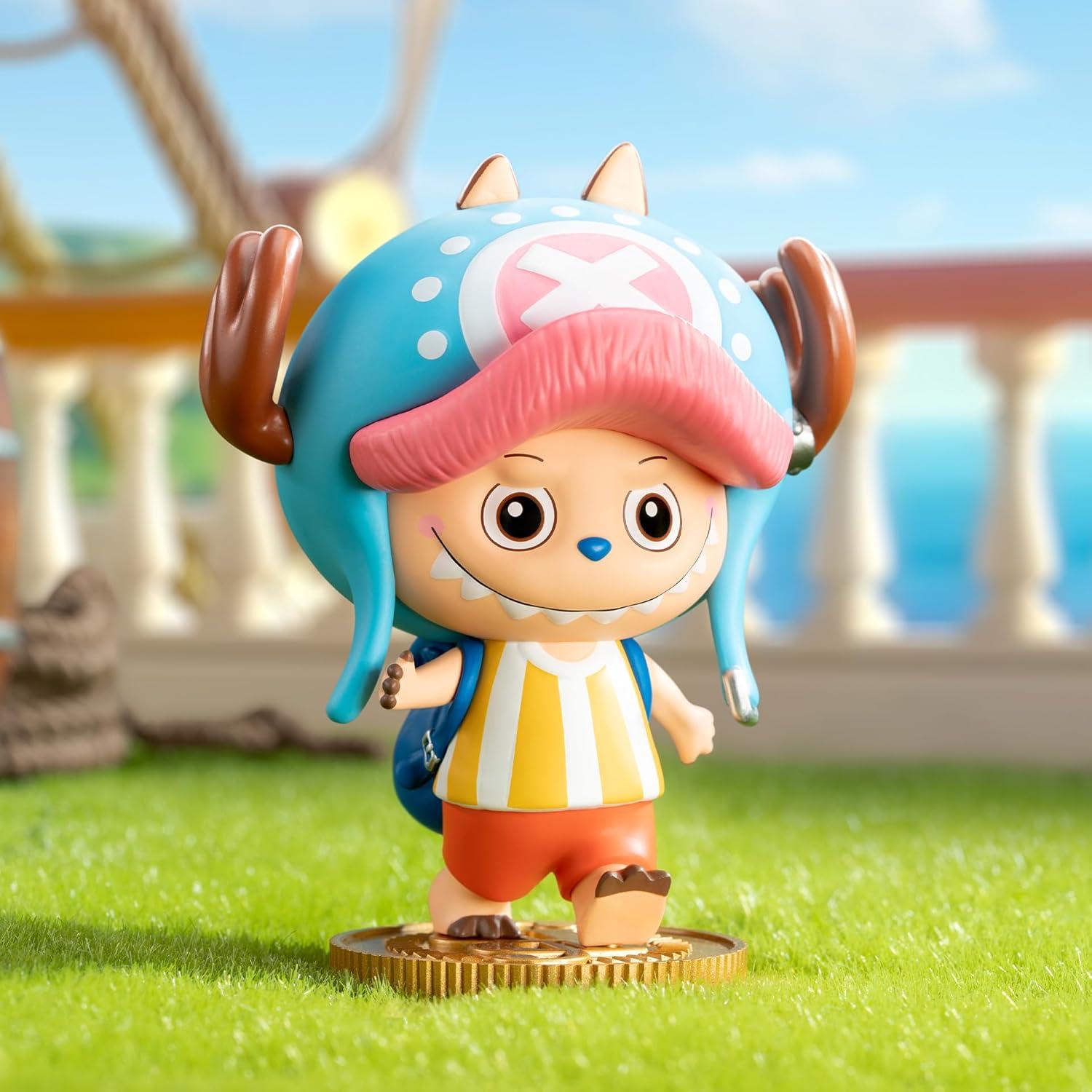 Figuras Coleccionables POP MART Los Monstruos x One Piece 12PCs