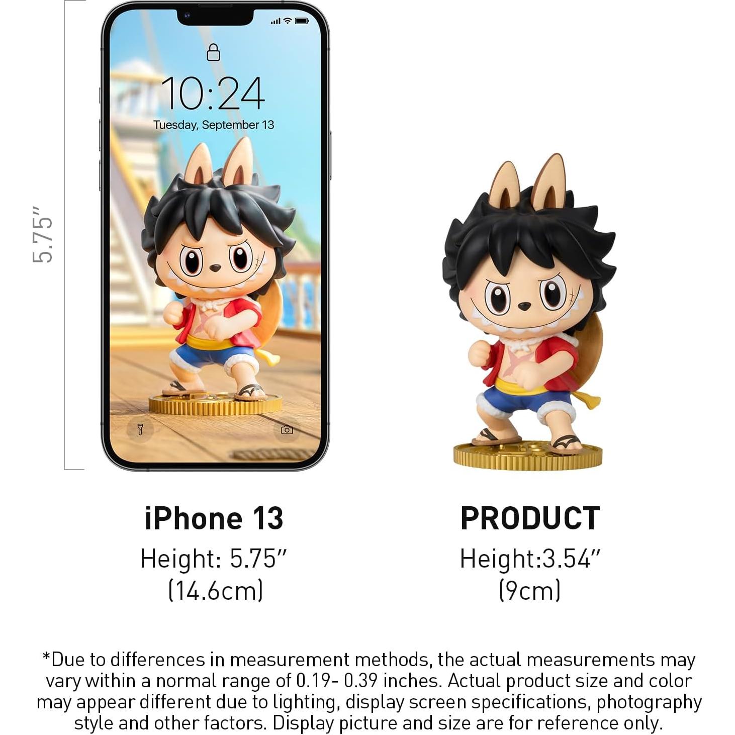 Figuras Coleccionables POP MART Los Monstruos x One Piece 12PCs