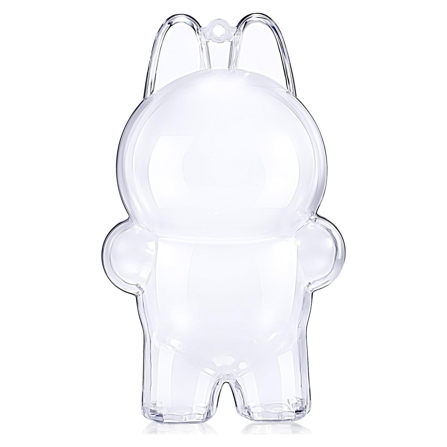 Funda de Exhibición LABUBU para Plush Emocionante Macaron - Policarbonato