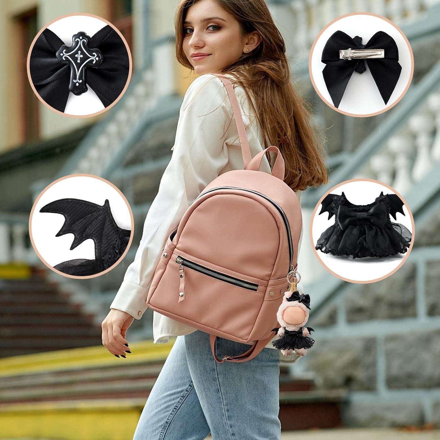 Conjunto de Ropa para Muñecas Labbuu 17cm - Vestido Murciélago