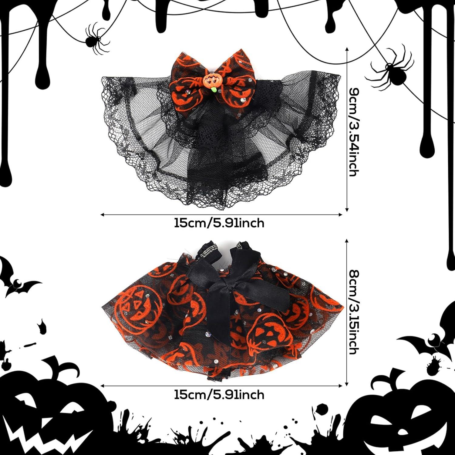 Conjunto de Ropa de Halloween para Muñecas Tinoaly 17cm