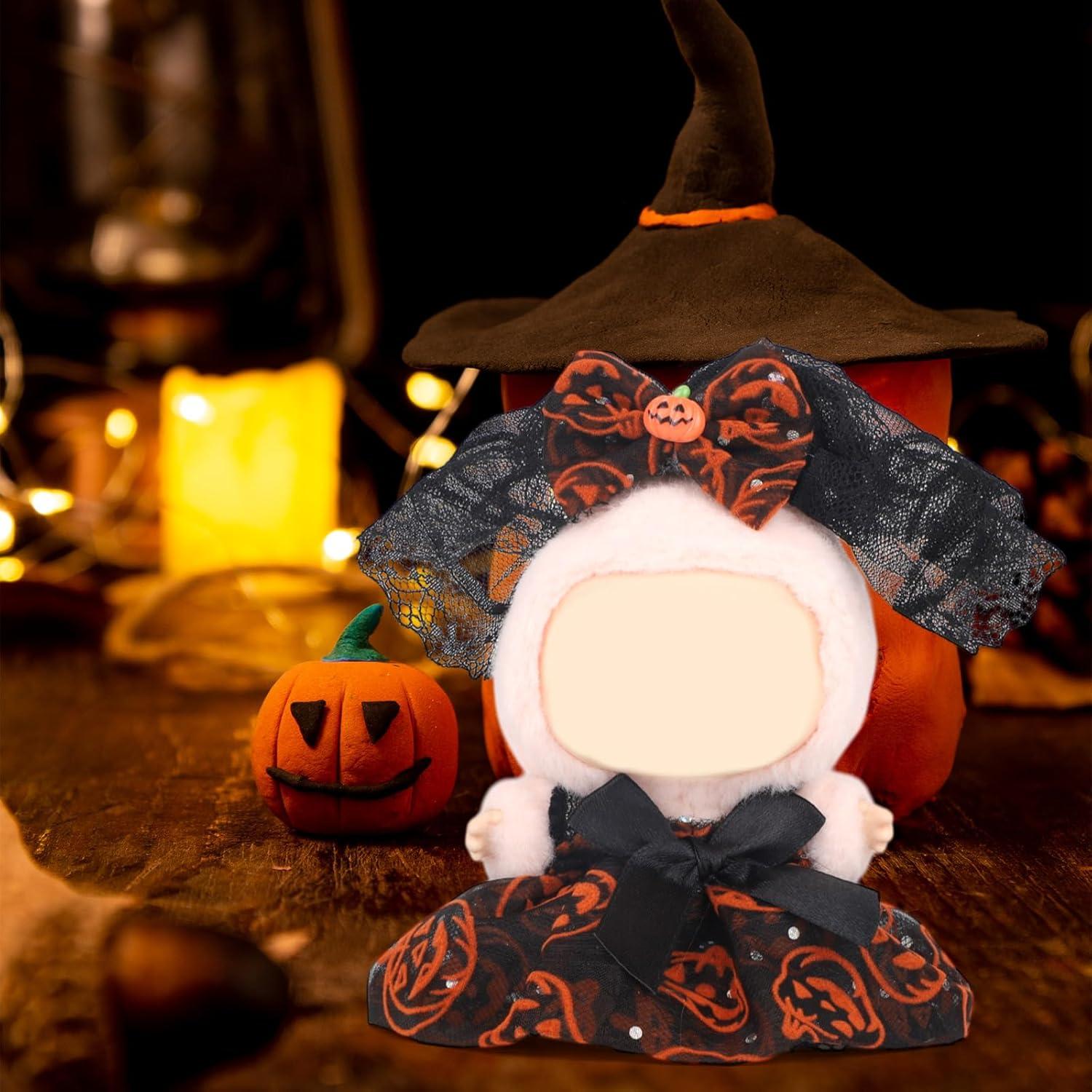 Conjunto de Ropa de Halloween para Muñecas Tinoaly 17cm