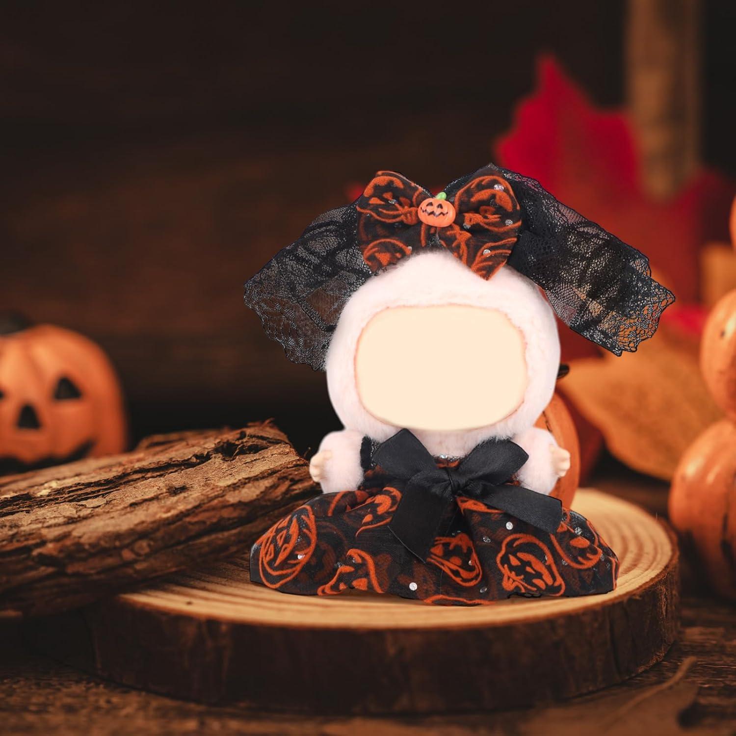 Conjunto de Ropa de Halloween para Muñecas Tinoaly 17cm