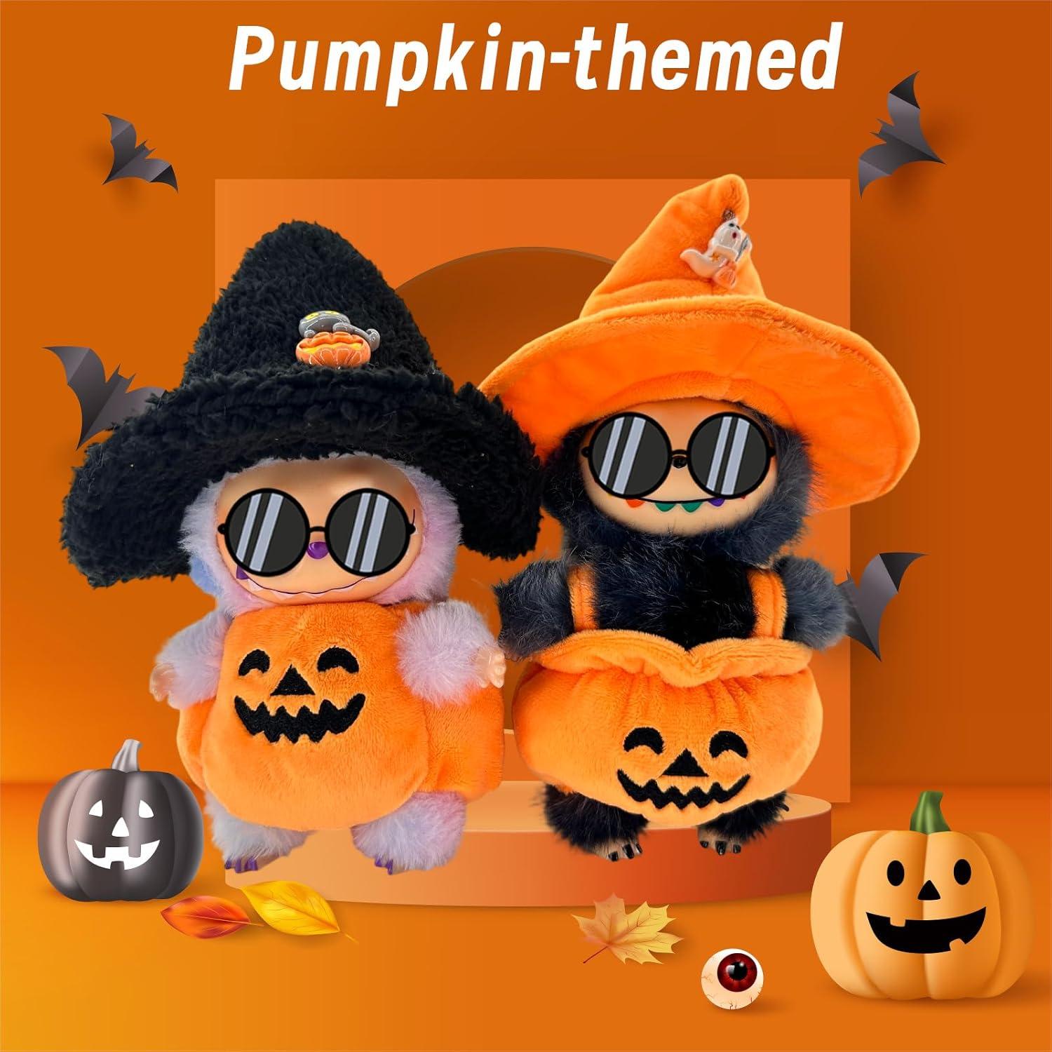 Disfraz de Halloween para muñecas 17cm Aerofrog - Atuendo calabaza