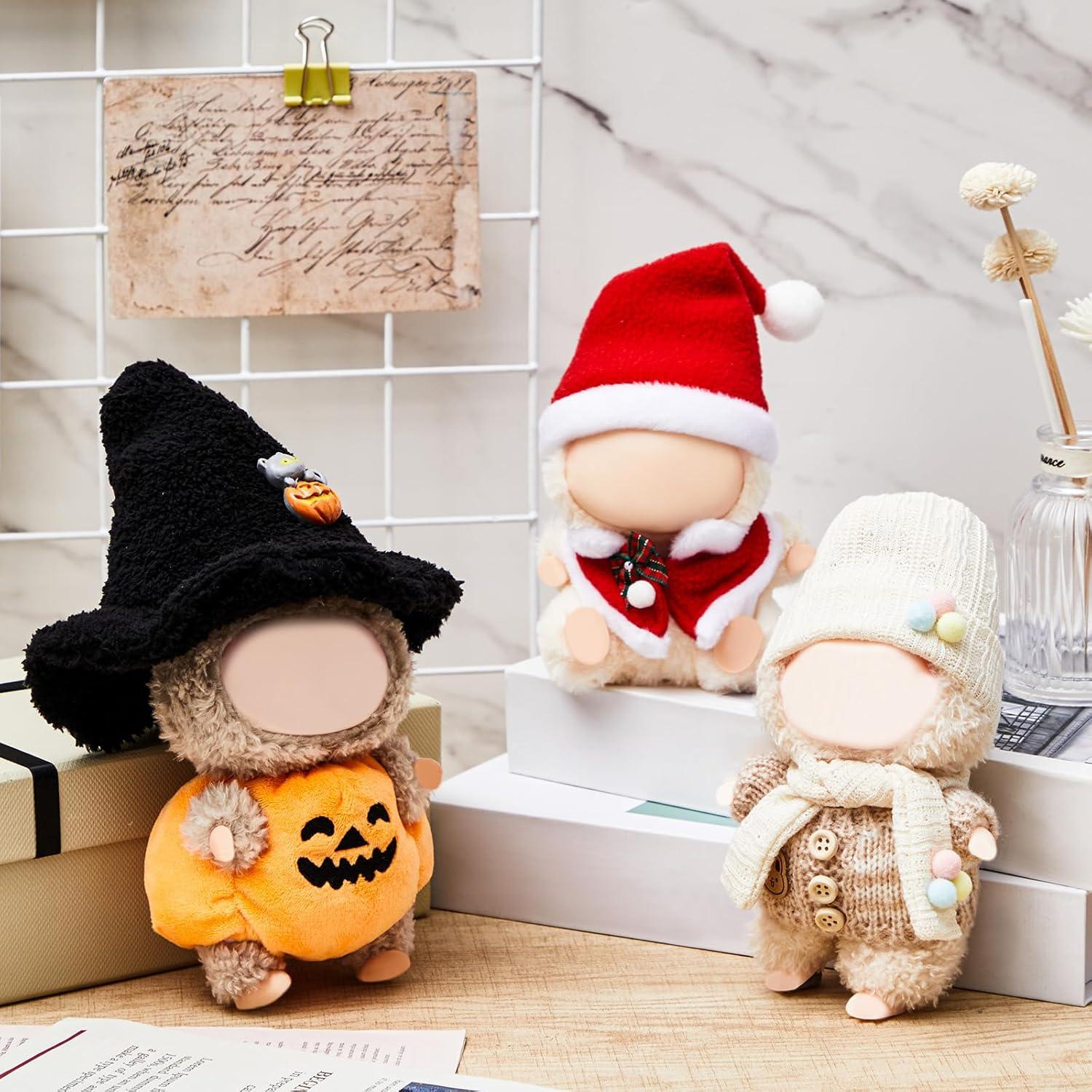 3 Conjuntos de Ropa para Muñecas 17cm Simgoing Disfraces