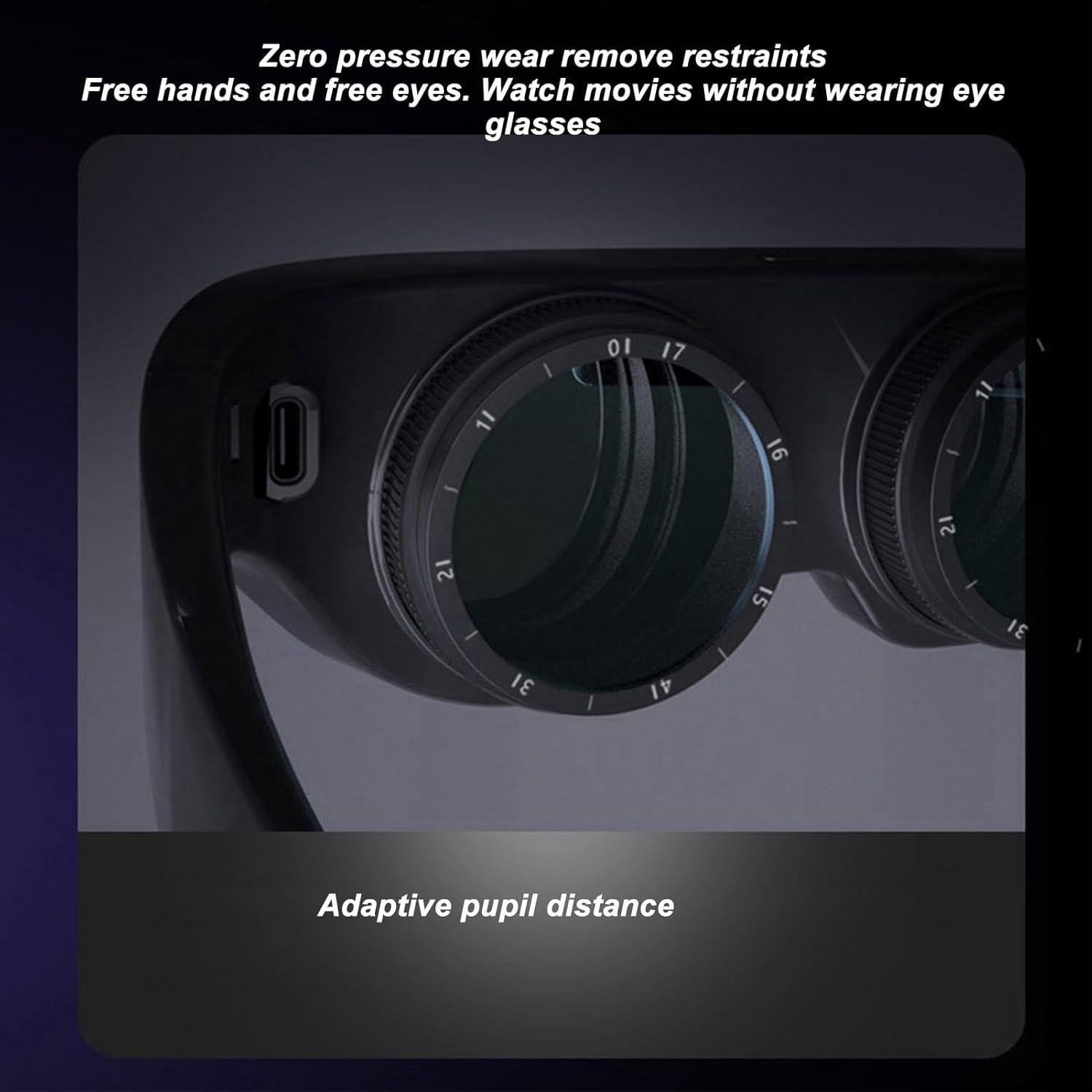 Gafas AR 4K HD 3D Diydeg para Video y Juegos Portátiles