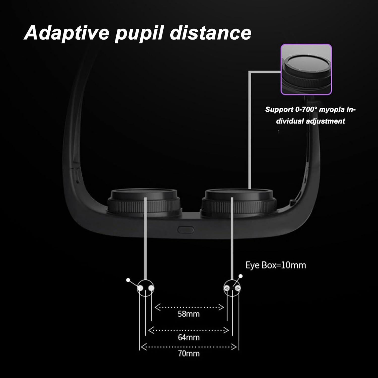 Gafas AR 4K HD 3D Diydeg para Video y Juegos Portátiles