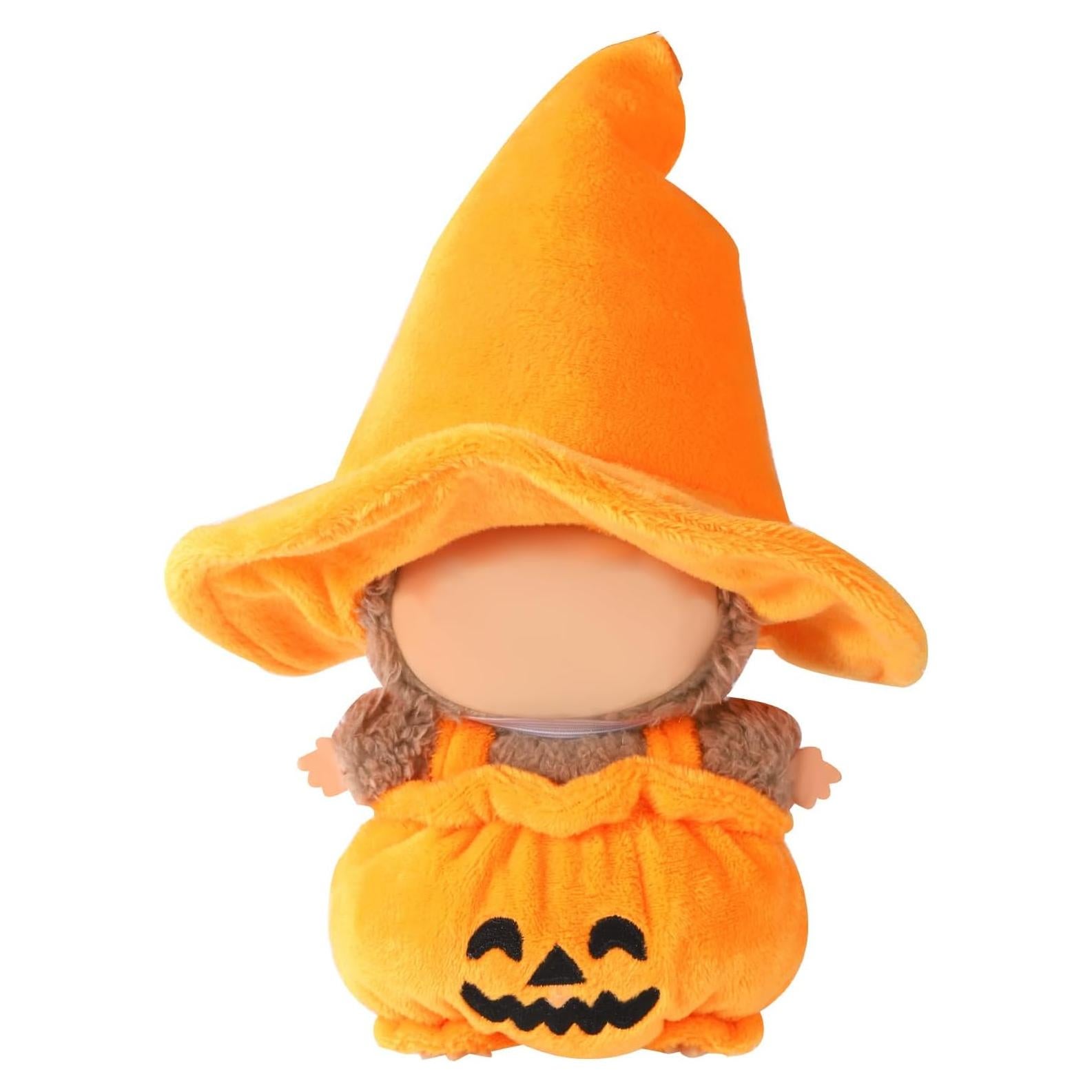 Ropa de Halloween para Muñeca Lyreh Mono Calabaza Naranja