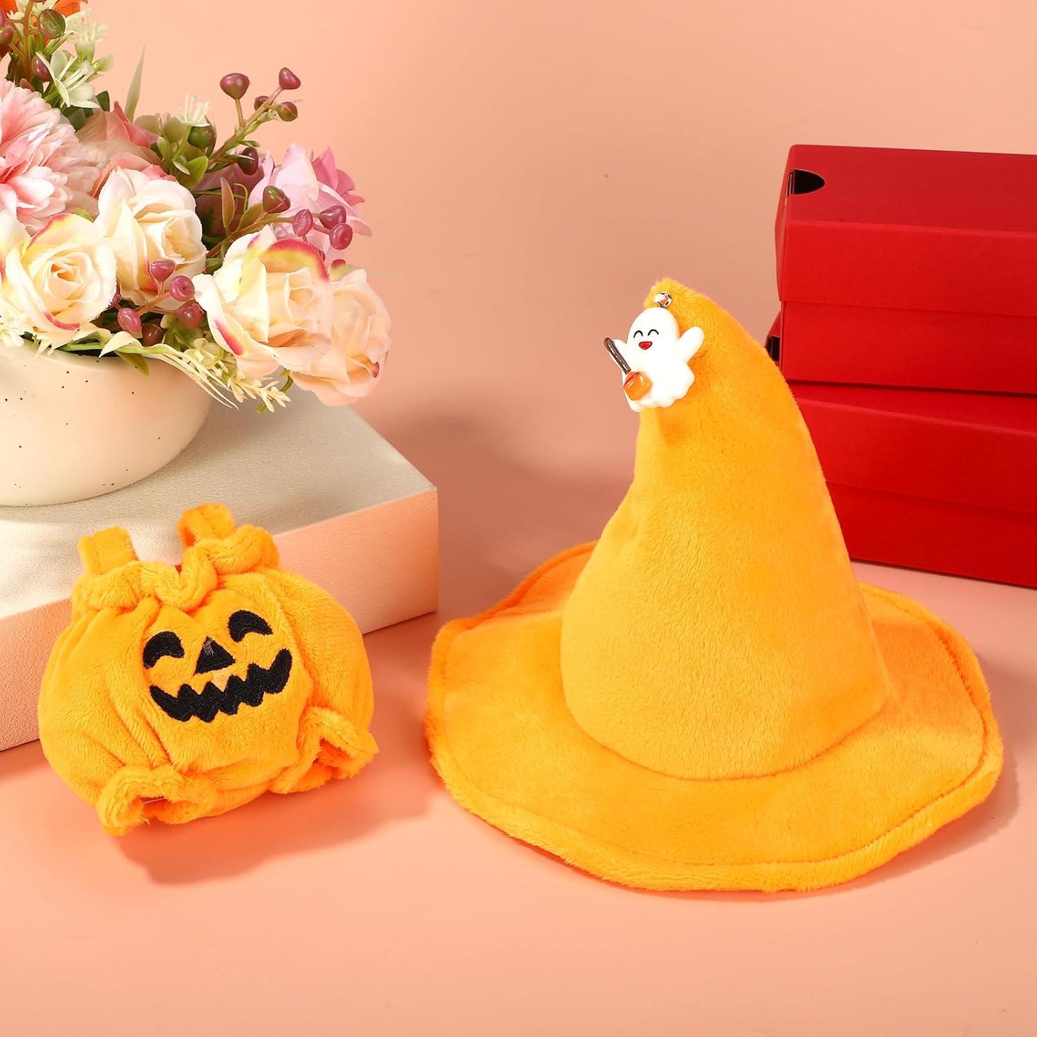 Ropa de Halloween para Muñeca Lyreh Mono Calabaza Naranja