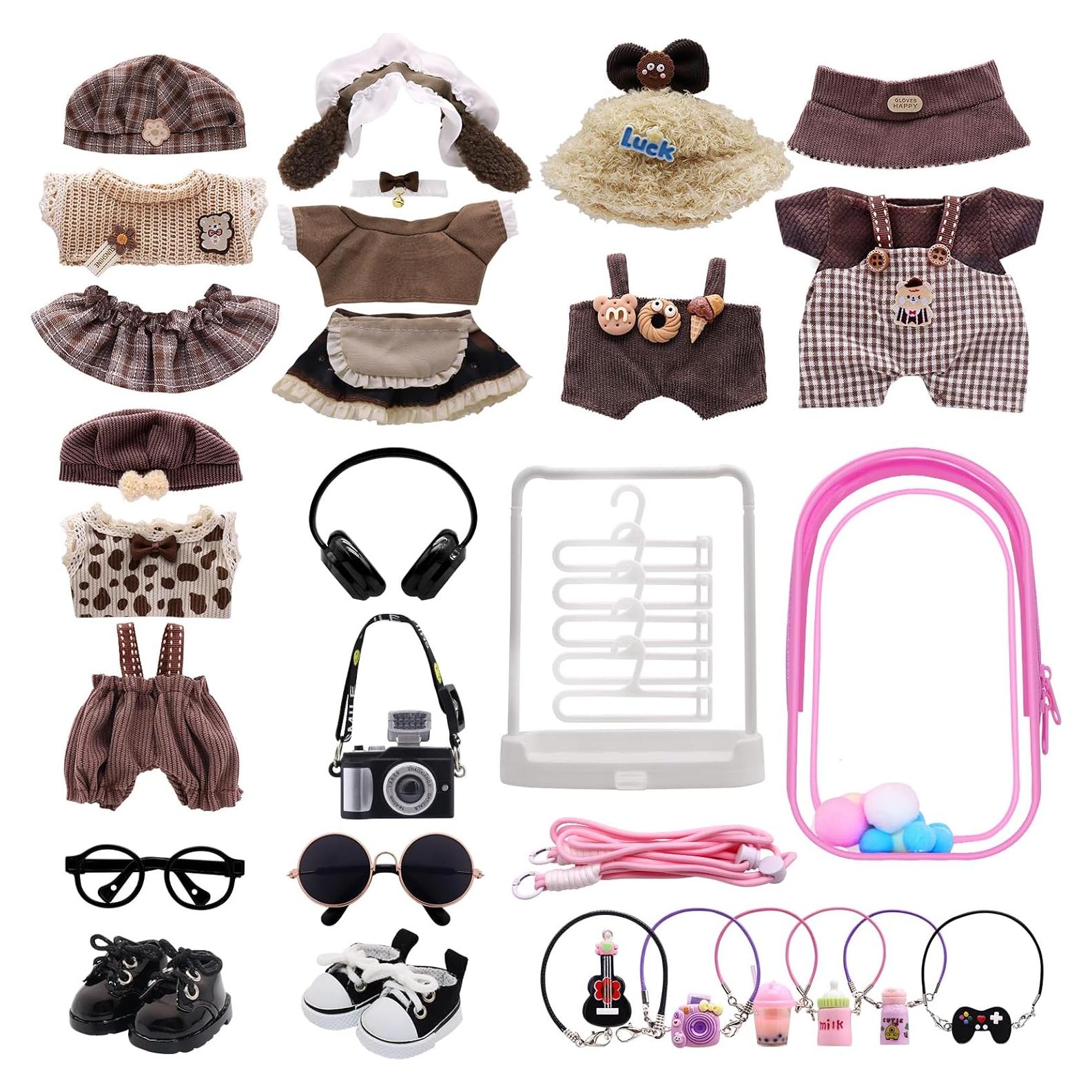 Conjunto de Ropa y Accesorios Labubu 23 Piezas Estilo C