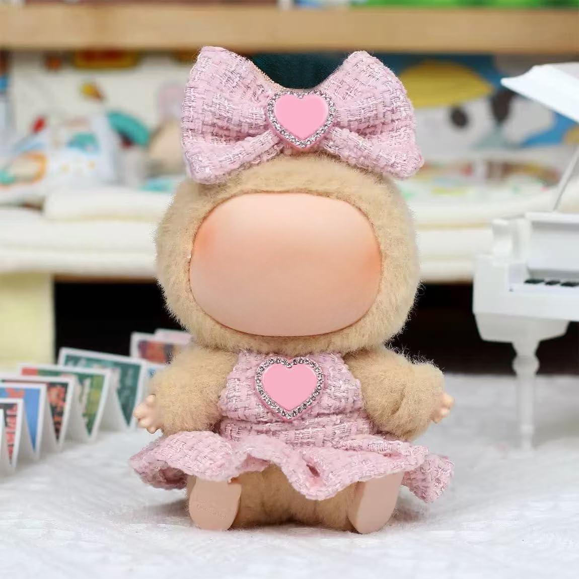 Conjunto de Ropa de Muñeca ORORANY Rosa Chic 15-17 cm