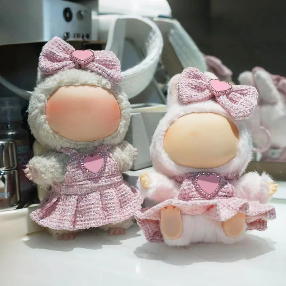 Conjunto de Ropa de Muñeca ORORANY Rosa Chic 15-17 cm