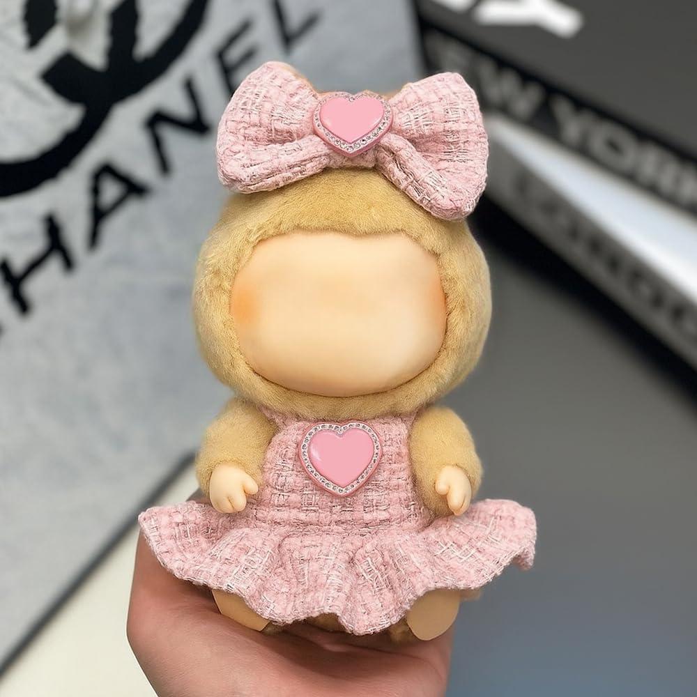 Conjunto de Ropa de Muñeca ORORANY Rosa Chic 15-17 cm