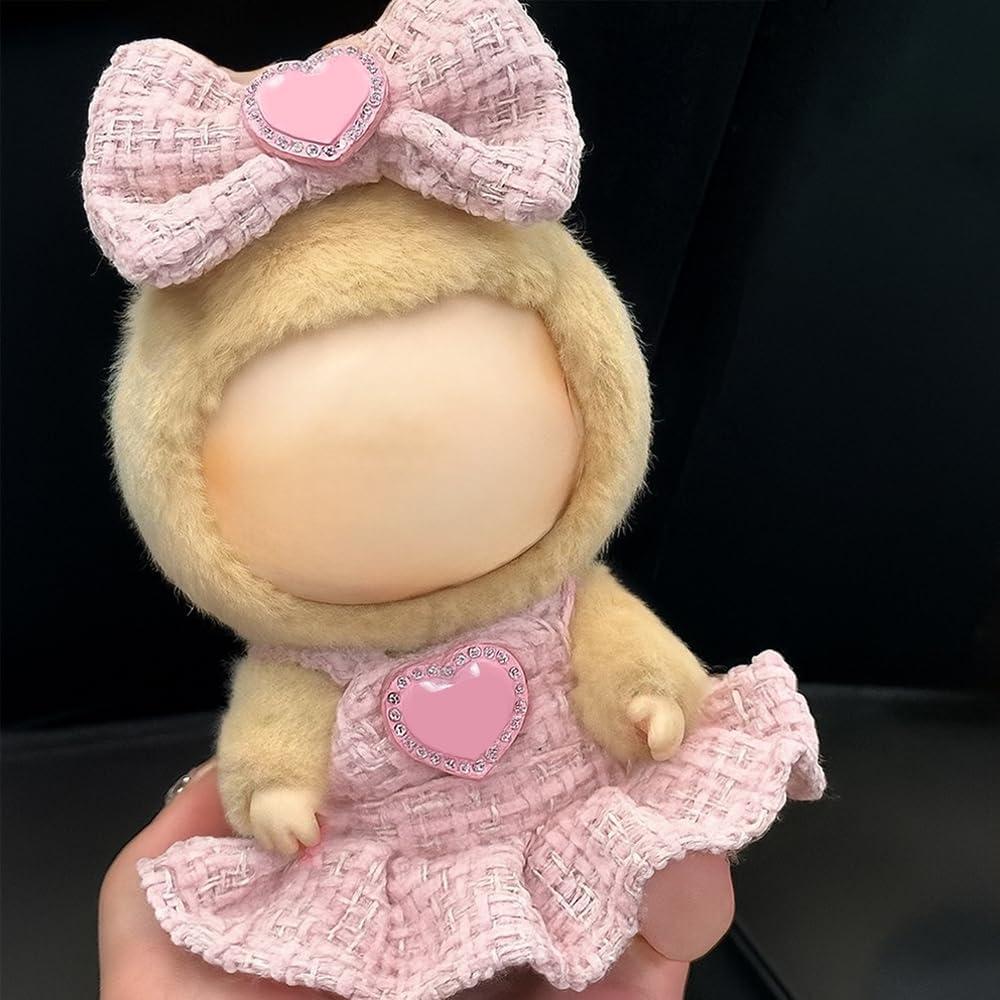 Conjunto de Ropa de Muñeca ORORANY Rosa Chic 15-17 cm