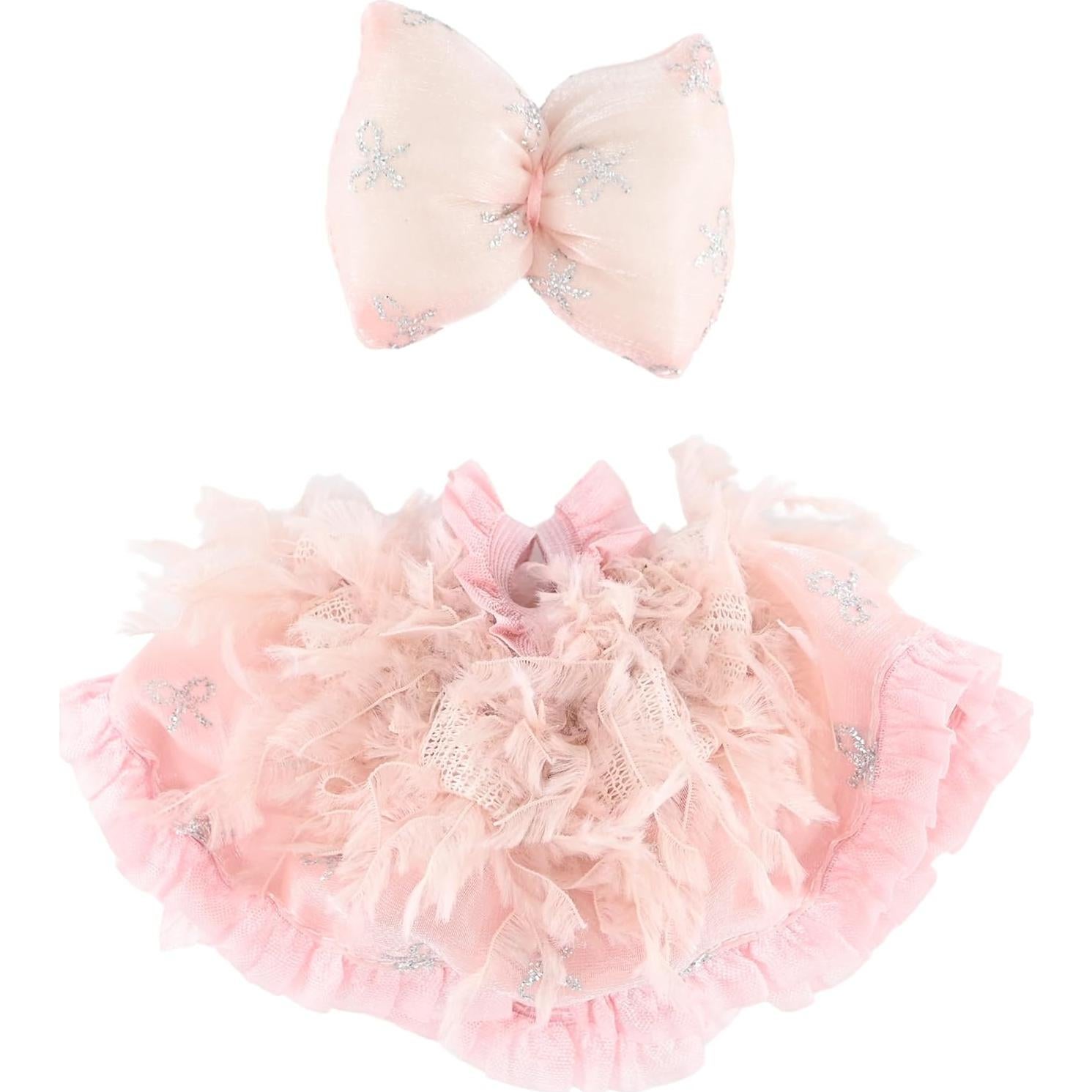 Clothes for Labubu(NO Doll) - Luxury Chic Style Outfit, High-End Fashion Collection as Accessories Only (Sweet Whisper)