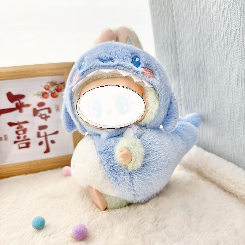 Conjunto de Ropa para Muñeca LABUBU 17cm - Vestido y Pasador