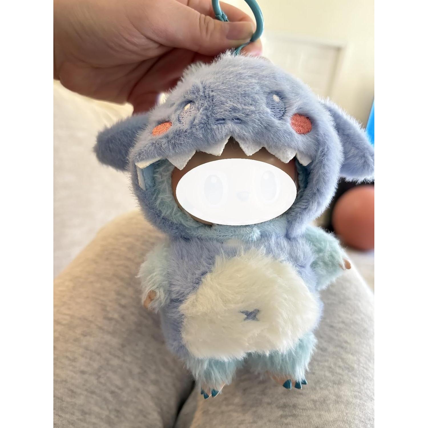 Conjunto de Ropa para Muñeca LABUBU 17cm - Vestido y Pasador