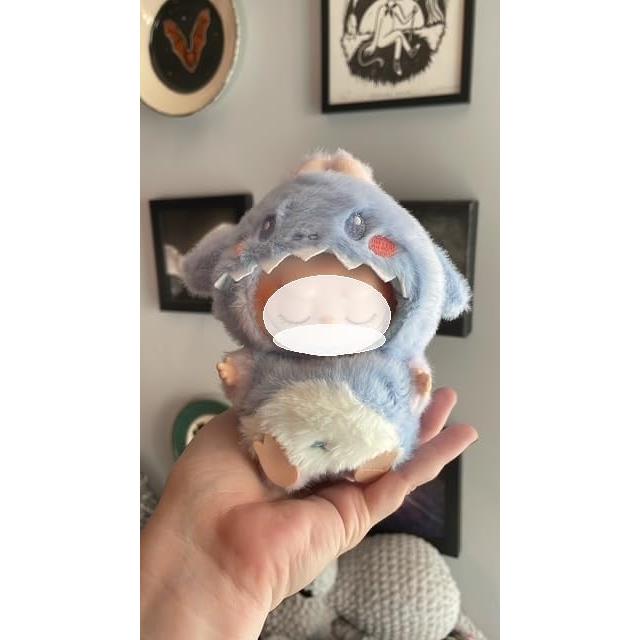 Conjunto de Ropa para Muñeca LABUBU 17cm - Vestido y Pasador