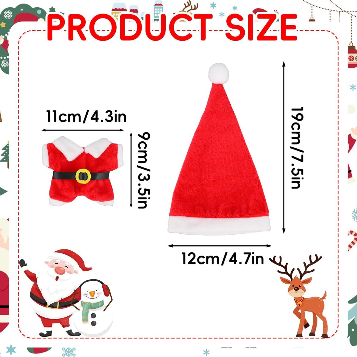 Conjunto de Ropa para Muñecas 17cm Santa Claus Fukaisu