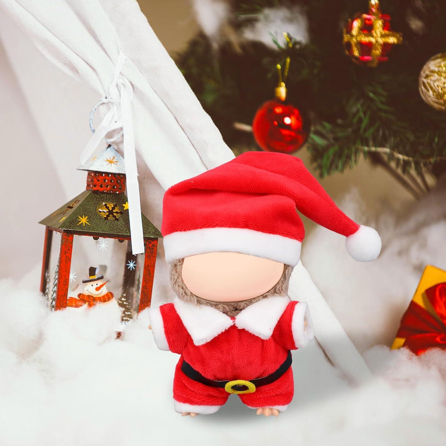 Conjunto de Ropa para Muñecas 17cm Santa Claus Fukaisu