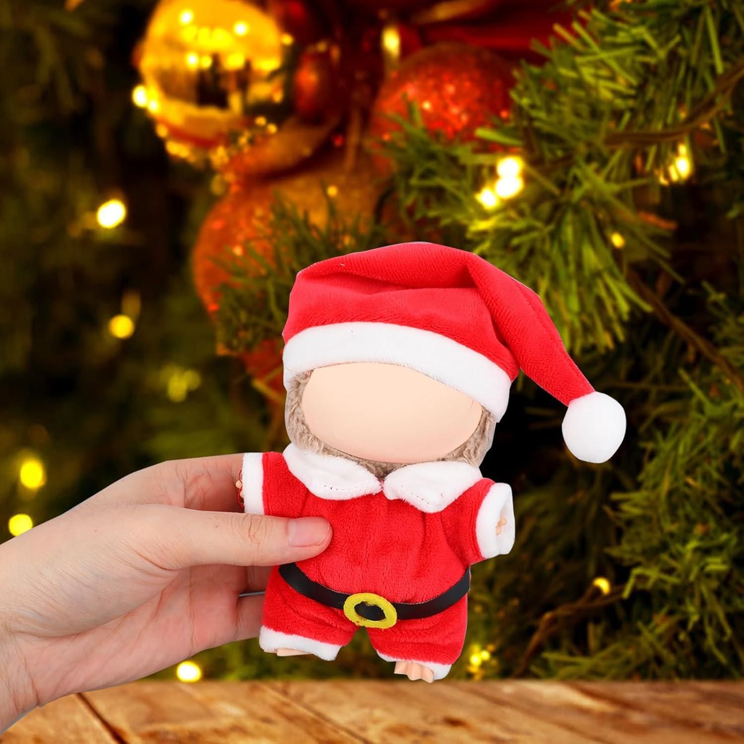 Conjunto de Ropa para Muñecas 17cm Santa Claus Fukaisu