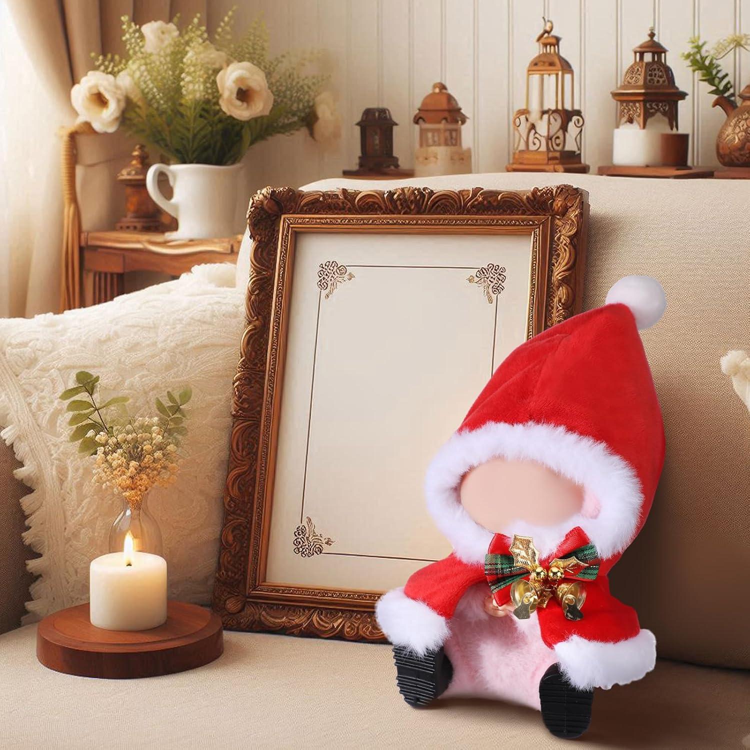 Conjunto de Ropa de Muñeca Frienda 17cm Traje de Santa Claus