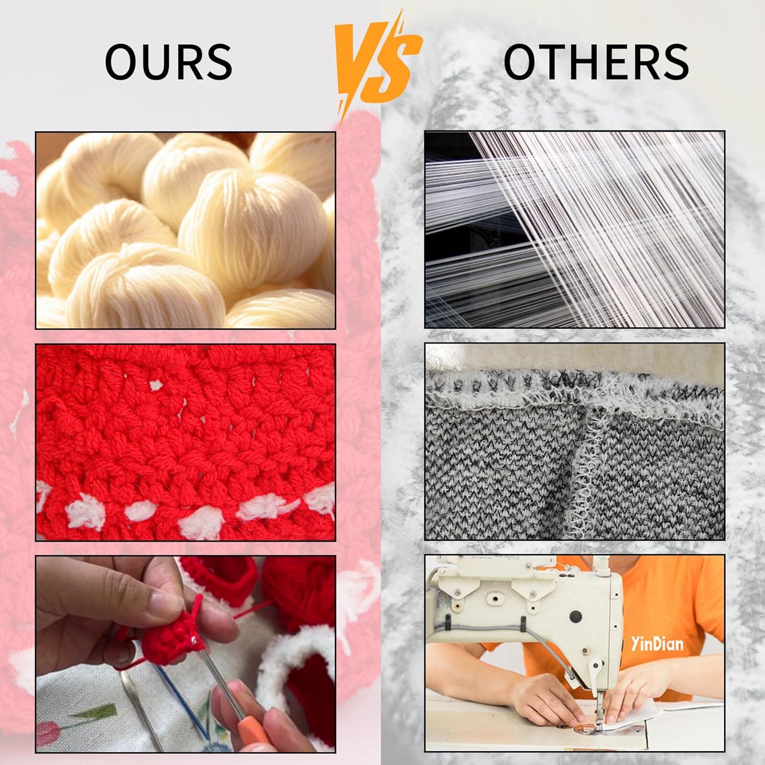 Conjunto de Ropa para Muñecas 17cm - Navidad Hecho a Mano