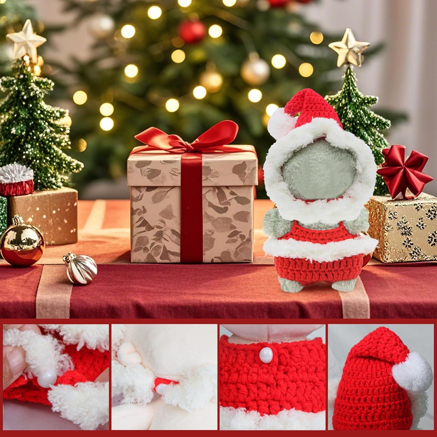 Conjunto de Ropa para Muñecas 17cm - Navidad Hecho a Mano