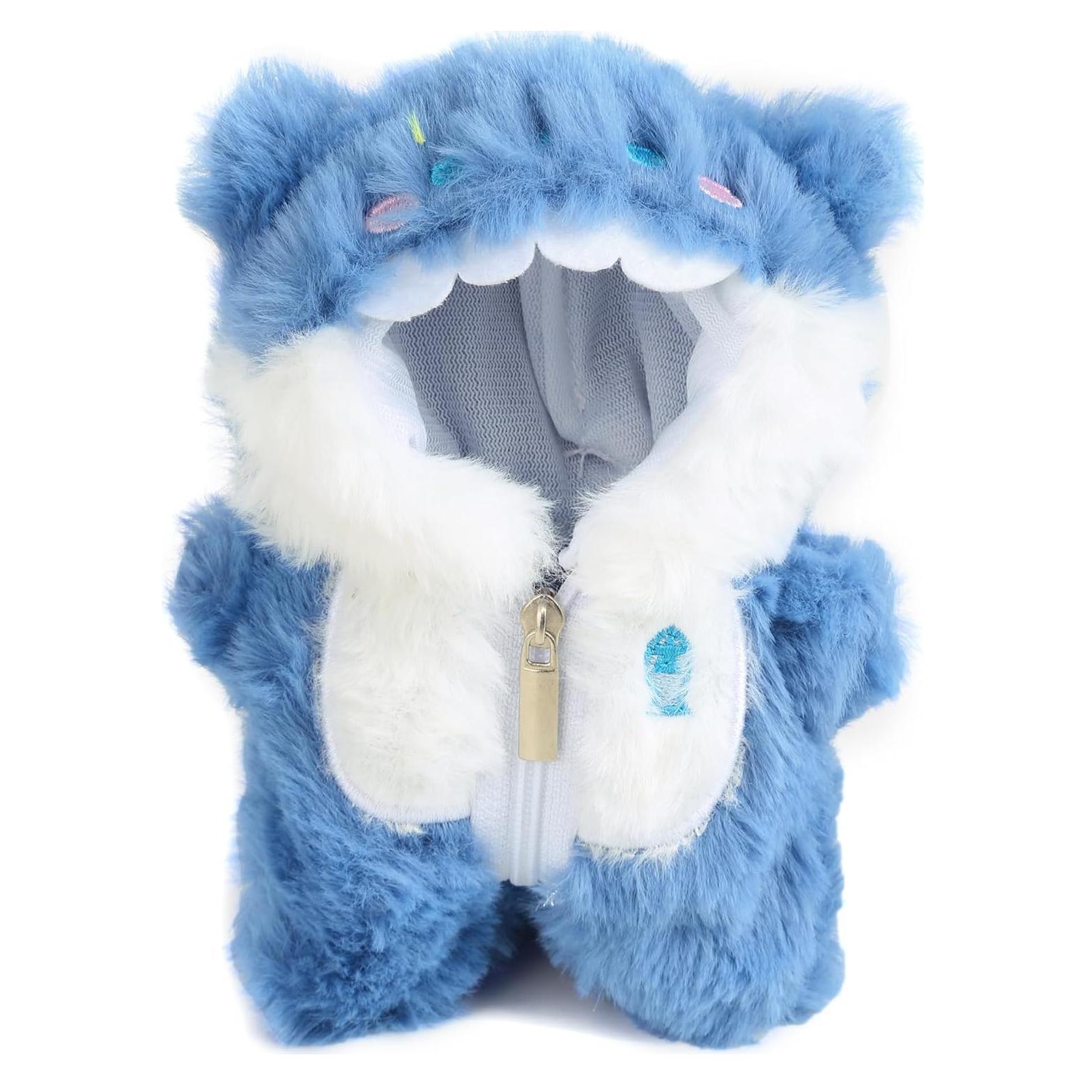 Ropa de Muñeca de Peluche CHICHO - Disfraz Tiburón 17cm