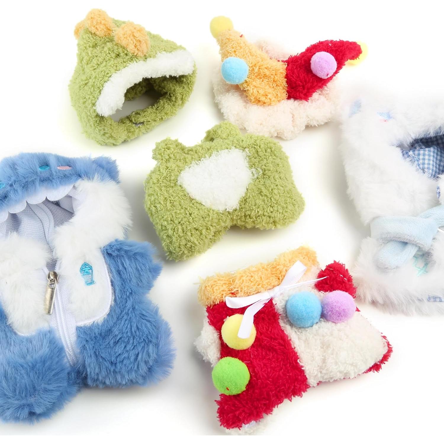 Ropa de Muñeca de Peluche CHICHO - Disfraz Tiburón 17cm