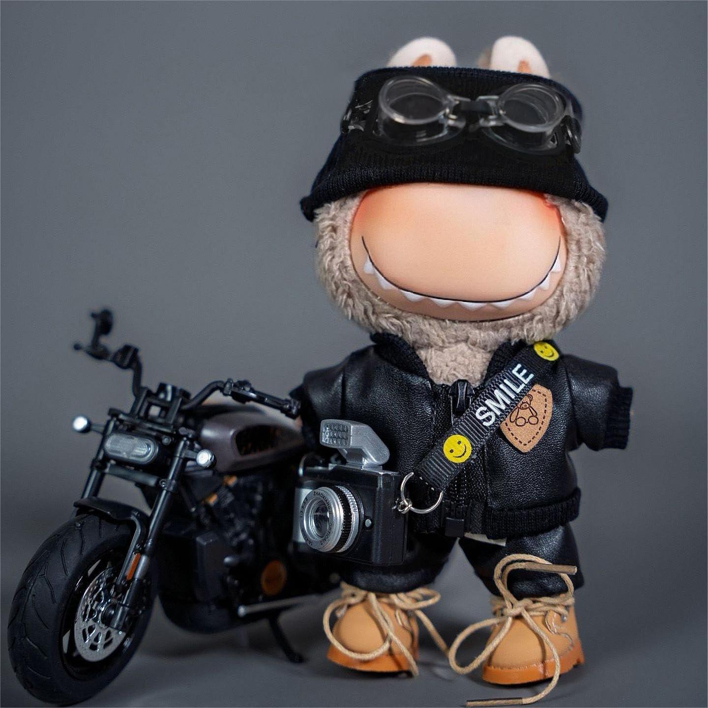 Conjunto Ropa Labubu 17cm - 6 Piezas Estilo Callejero